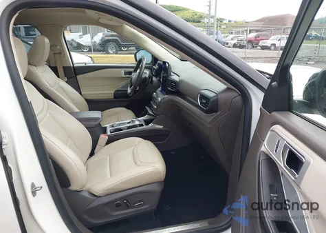 2020 Ford Explorer Platinum из США, поврежденный, VIN 1FM5K8HC1LGB62580